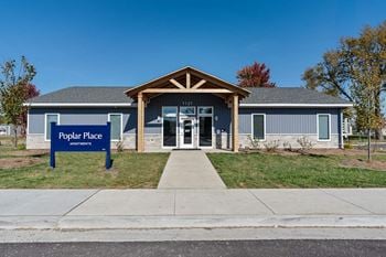 Brand new community center and management office at the center of site